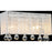 CWI Lighting Water Drop 3 Light Vanity Light, Chrome
