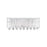 CWI Lighting Water Drop 3 Light Vanity Light, Chrome