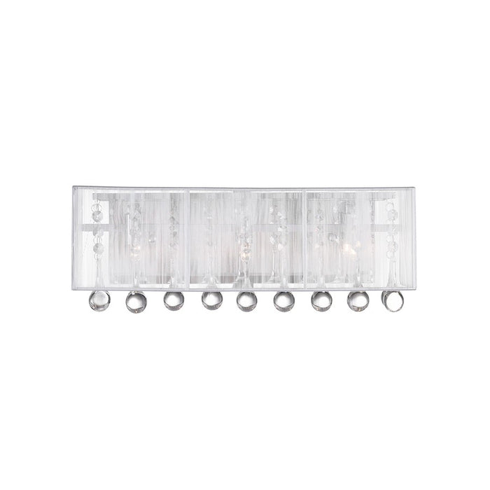 CWI Lighting Water Drop 3 Light Vanity Light, Chrome