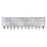 CWI Lighting Water Drop 4 Light Vanity Light, Chrome/Silver