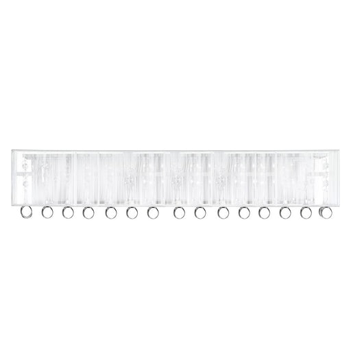 CWI Lighting Water Drop 5 Light Vanity Light, Chrome/Silver
