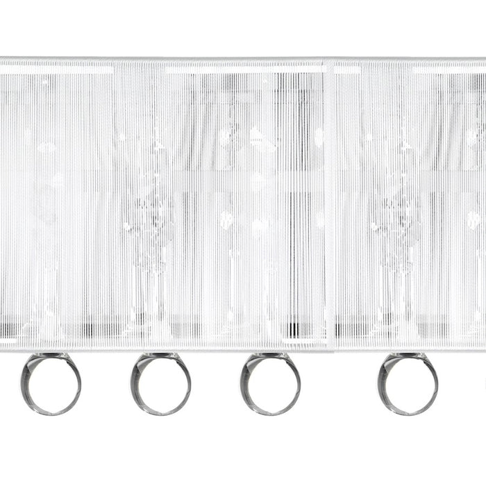CWI Lighting Water Drop 5 Light Vanity Light, Chrome/Silver