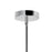 CWI Lighting Water Drop 6 Light Drum Shade Chandelier, Chrome