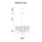 CWI Lighting Water Drop 9 Light Drum Shade Chandelier, Chrome