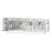 CWI Lighting Eternity 4 Light Vanity Light, Stainless Steel