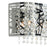 CWI Lighting Eternity 4 Light Vanity Light, Stainless Steel