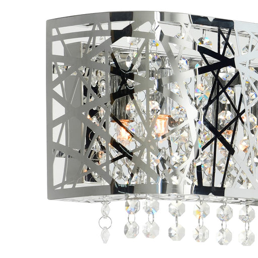 CWI Lighting Eternity 6 Light Vanity Light, Stainless Steel