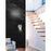 CWI Lighting Eternity 1 Light Bathroom Sconce, Stainless Steel