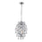 CWI Lighting Charismatic 2 Light Down Mini Pendant, Chrome - 5011P9C-R-Clear