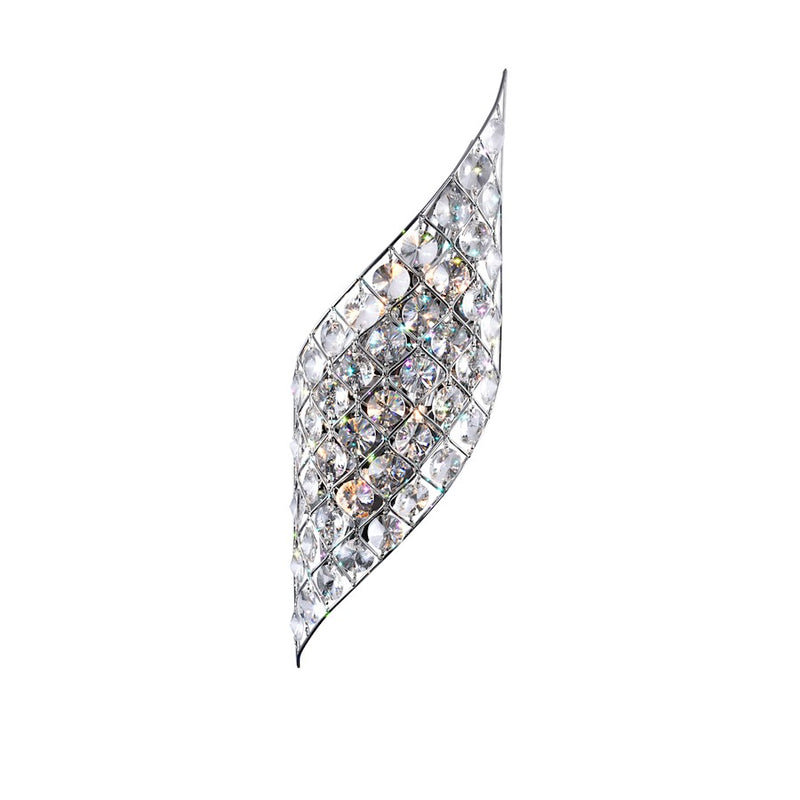 CWI Lighting Chique 4 Light Wall Light, Chrome