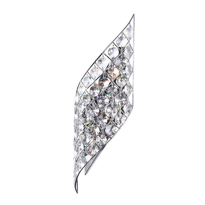 CWI Lighting Chique 4 Light Wall Light, Chrome