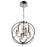 CWI Lighting Abia 4 Light Up Chandelier, Chrome