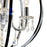 CWI Lighting Abia 4 Light Up Chandelier, Chrome
