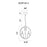 CWI Lighting Abia 4 Light Up Chandelier, Chrome