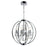 CWI Lighting Abia 5 Light Up Chandelier, Chrome - 5025P22C-5