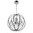 CWI Lighting Abia 5 Light Up Chandelier, Chrome