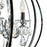 CWI Lighting Abia 5 Light Up Chandelier, Chrome