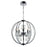 CWI Lighting Abia 5 Light Up Chandelier, Chrome