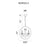 CWI Lighting Abia 5 Light Up Chandelier, Chrome