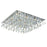 CWI Lighting Bianca 20 Light Flush Mount, Chrome