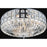 CWI Lighting Bloome 6 Light Bowl Flush Mount, Chrome - 5039C17C