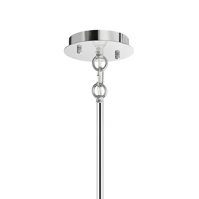 CWI Lighting Radiant 12 Light Drum Shade Chandelier, Chrome