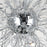 CWI Lighting Cherry Blossom 48 Light Chandelier, Chrome