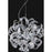 CWI Lighting Swivel 14 Light Chandelier, Chrome