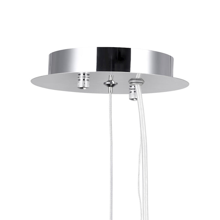 CWI Lighting Swivel 18 Light Chandelier, Chrome
