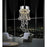 CWI Lighting Monica 1 Light Down Mini Pendant, Chrome
