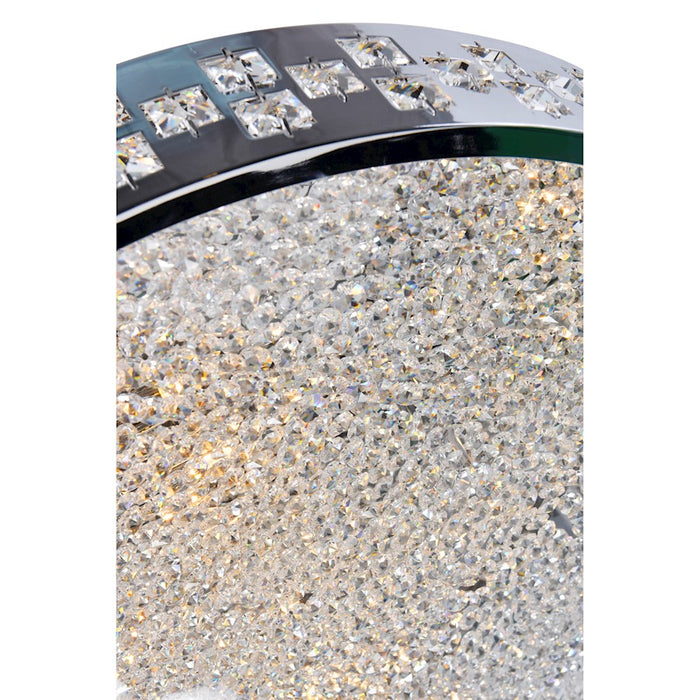 CWI Lighting Cinderella 10 Light Down Chandelier, Chrome