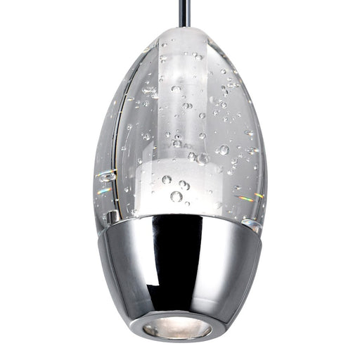 CWI Lighting Perrier 3 Light 10" Multi Light Pendant, Chrome