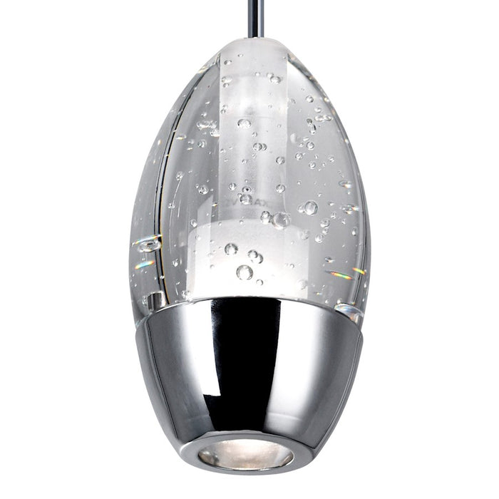 CWI Lighting Perrier 3 Light 10" Multi Light Pendant, Chrome