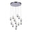 CWI Lighting Perrier 13 Light 24" Multi Light Pendant, Chrome