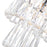 CWI Lighting Vast 3 Light Chandelier, Chrome