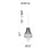 CWI Lighting Vast 3 Light Chandelier, Chrome