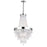 CWI Lighting Vast 7 Light Chandelier, Chrome - 5078P20C