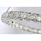 CWI Lighting Ring 16" Chandelier, Stainless Steel