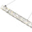 CWI Lighting Ring 24" R Chandelier, Stainless Steel