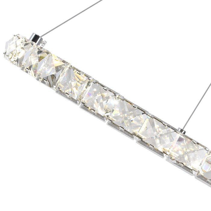CWI Lighting Ring 24" R Chandelier, Stainless Steel
