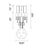 CWI Lighting Extended 9 Light 20" Multi Light Pendant, Chrome