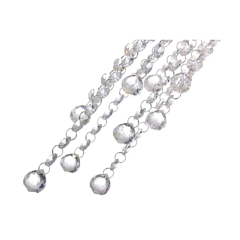CWI Lighting Extended 9 Light Multi Light Pendant, Chrome