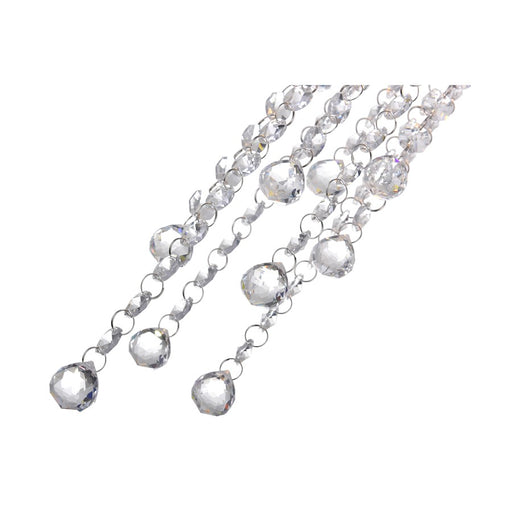 CWI Lighting Extended 1 Light Down Mini Pendant, Chrome