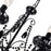 CWI Lighting Keen 9 Light Up Chandelier, Black