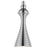 CWI Lighting Dior Down Mini Pendant, Chrome