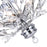 CWI Lighting Ivy 6 Light Flush Mount, Chrome