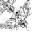 CWI Lighting Ivy 6 Light Chandelier, Chrome