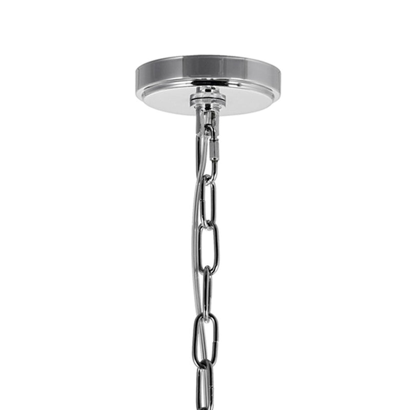 CWI Lighting Ivy 6 Light Chandelier, Chrome