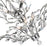 CWI Lighting Ivy 9 Light Chandelier, Chrome