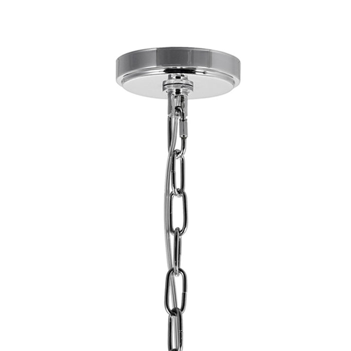 CWI Lighting Ivy 9 Light Chandelier, Chrome